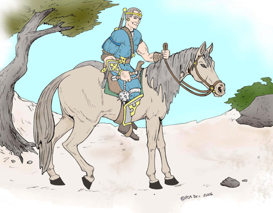 horseback warrior