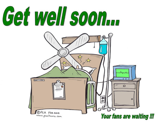 get well soon fan